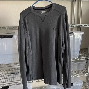 Under Armour Charcoal Crew Neck Top